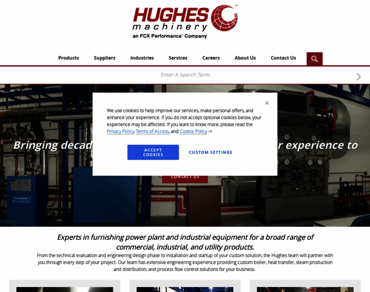 Hughesmachinery.com thumbnail