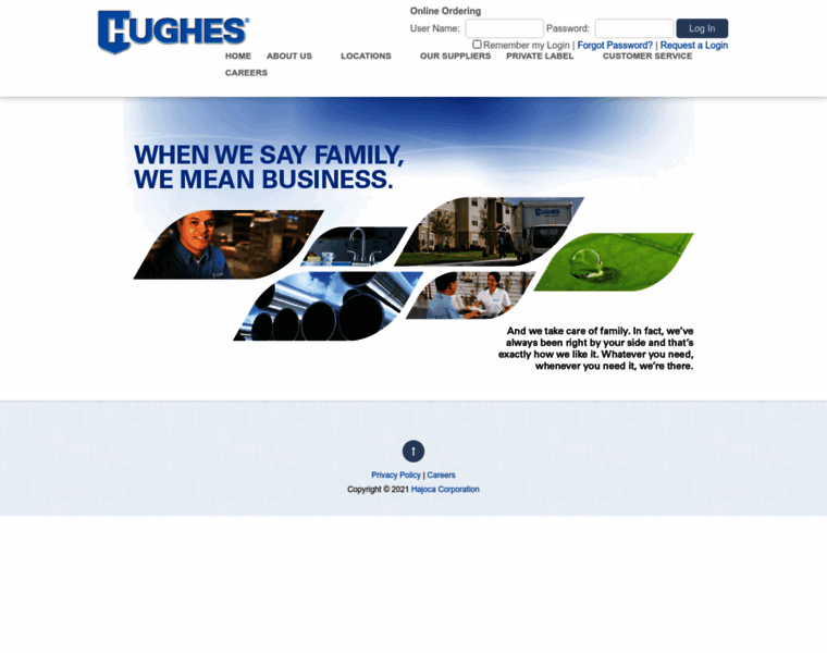 Hughessupply.com thumbnail
