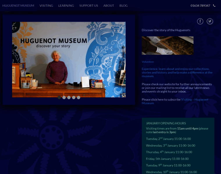 Huguenotmuseum.org thumbnail