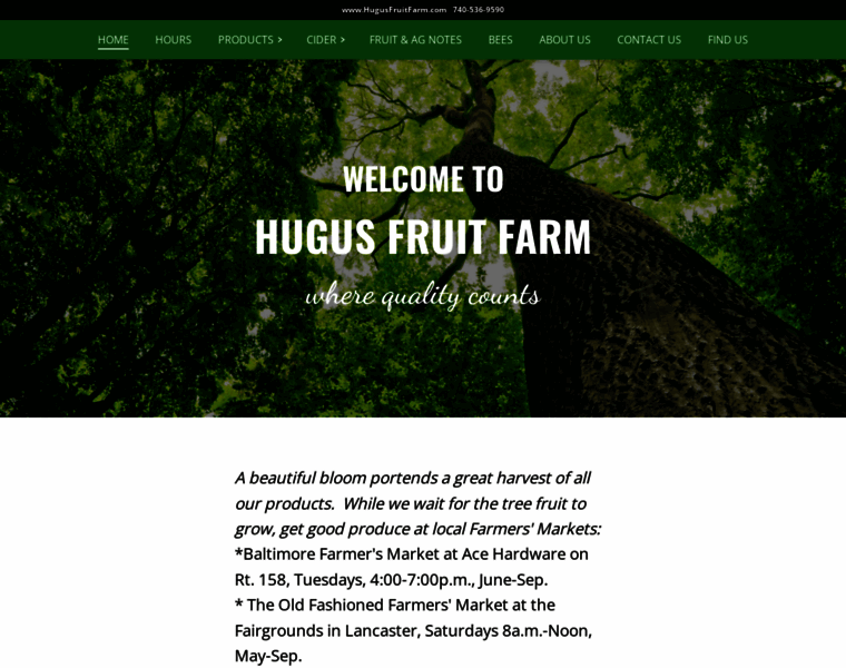 Hugusfruitfarm.com thumbnail