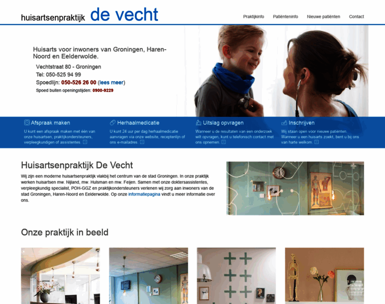 Huisartsenpraktijkdevecht.nl thumbnail