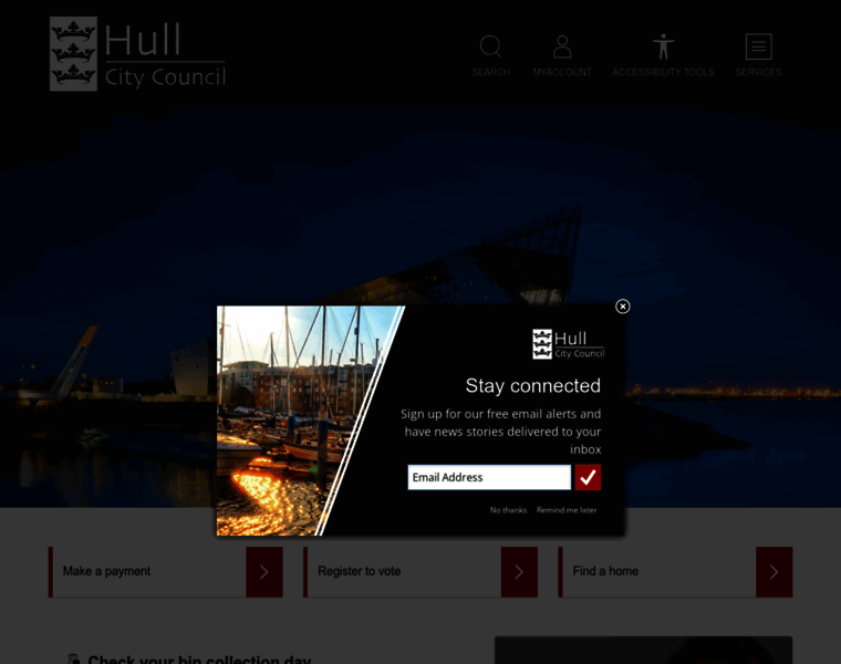 Hull.gov.uk thumbnail