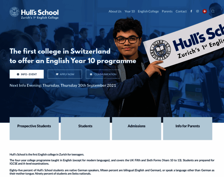 Hullschool.ch thumbnail