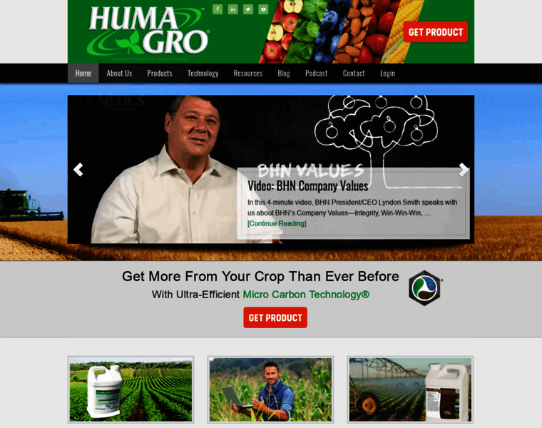 Humagro.com thumbnail