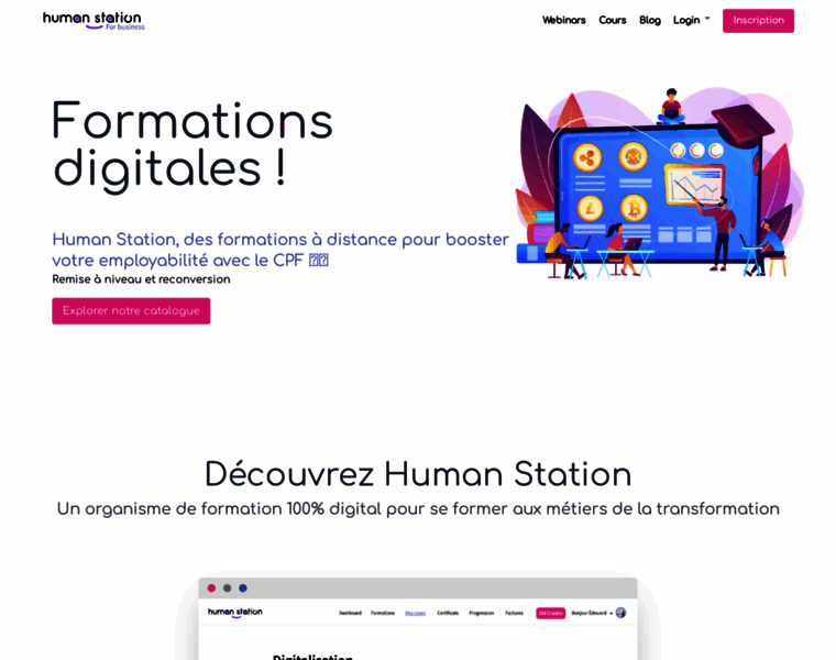 Human-station.com thumbnail