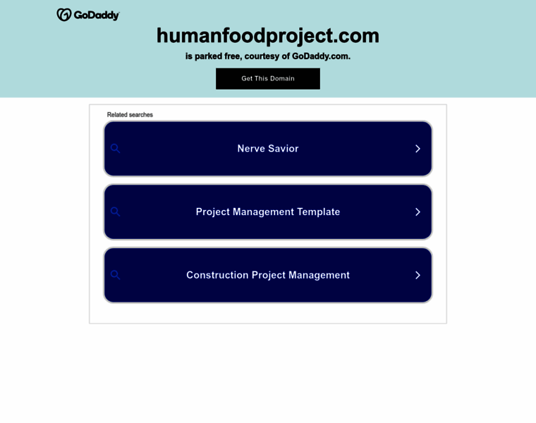 Humanfoodproject.com thumbnail