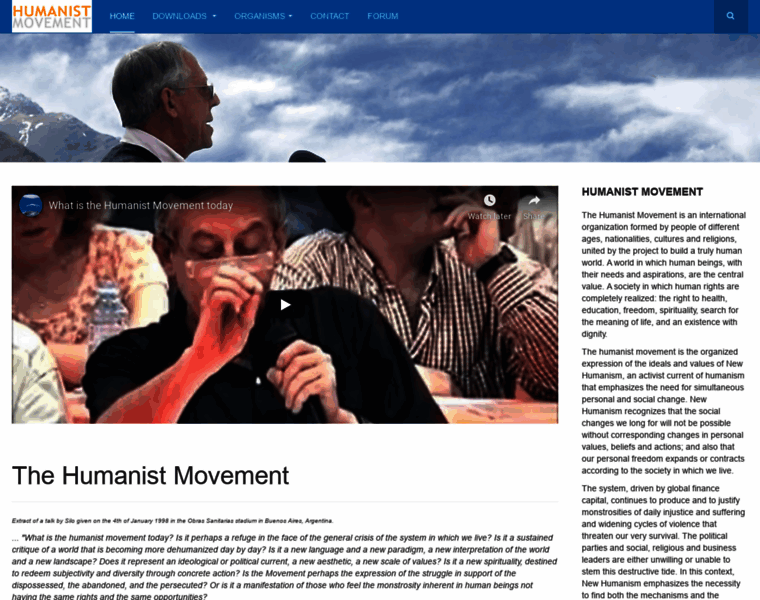 Humanistmovement.org thumbnail
