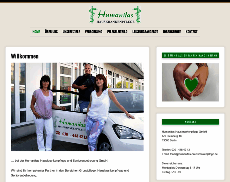 Humanitas-hauskrankenpflege.de thumbnail