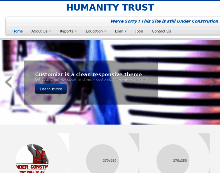 Humanitytrust.com thumbnail