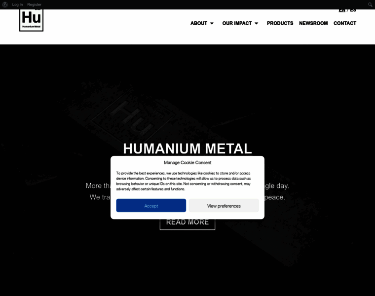 Humanium-metal.com thumbnail