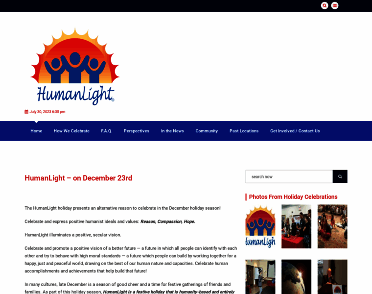Humanlight.org thumbnail