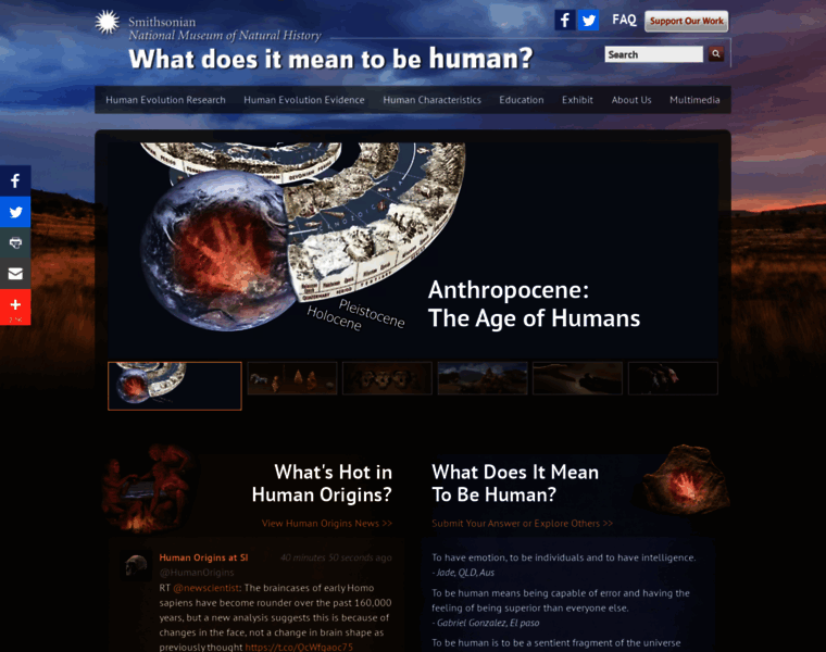 Humanorigins.si.edu thumbnail