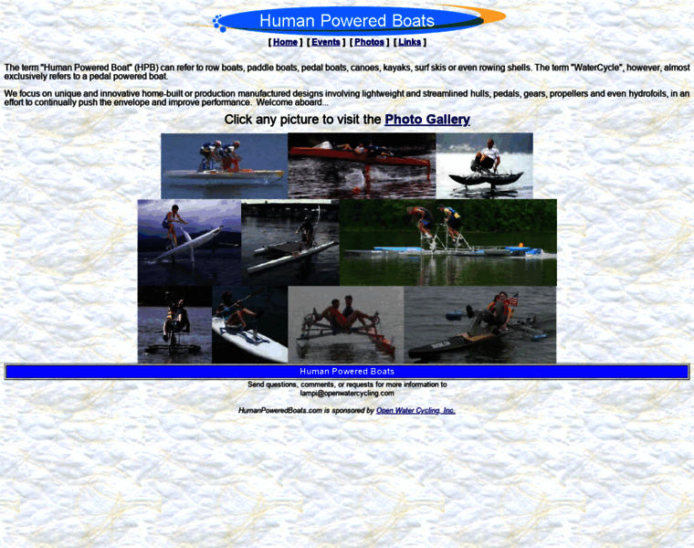 Humanpoweredboats.com thumbnail