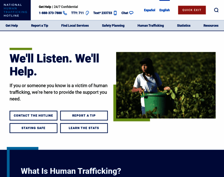 Humantraffickinghotline.org thumbnail
