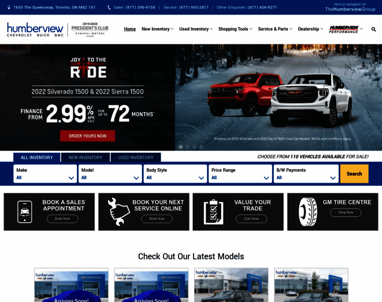 Humberviewchevrolet.com thumbnail