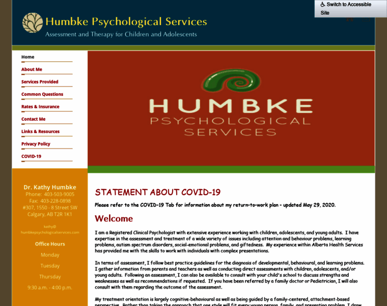 Humbkepsychologicalservices.com thumbnail