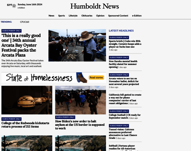 Humboldtnews.us thumbnail