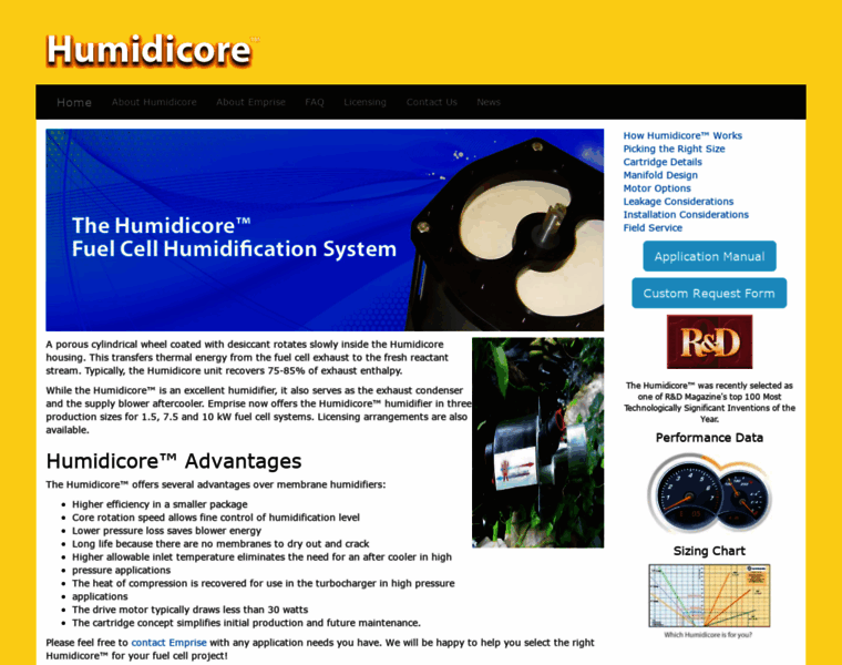 Humidicore.com thumbnail