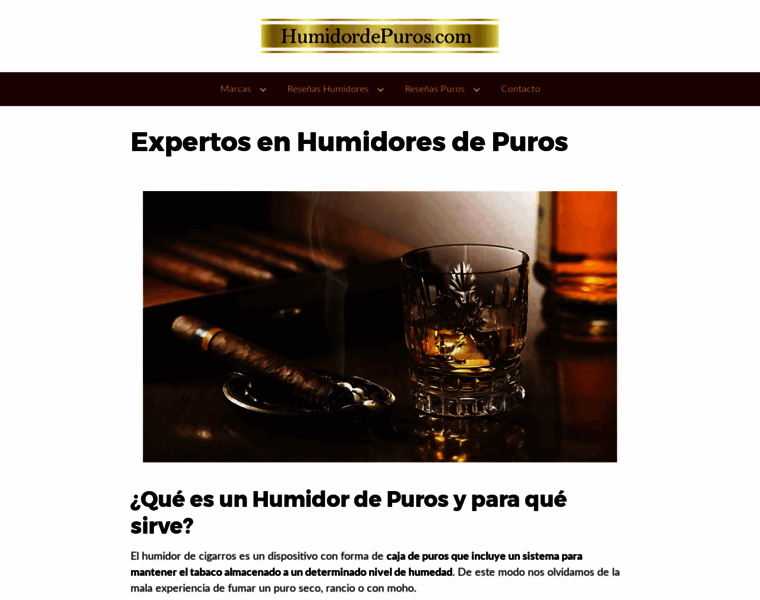 Humidordepuros.com thumbnail