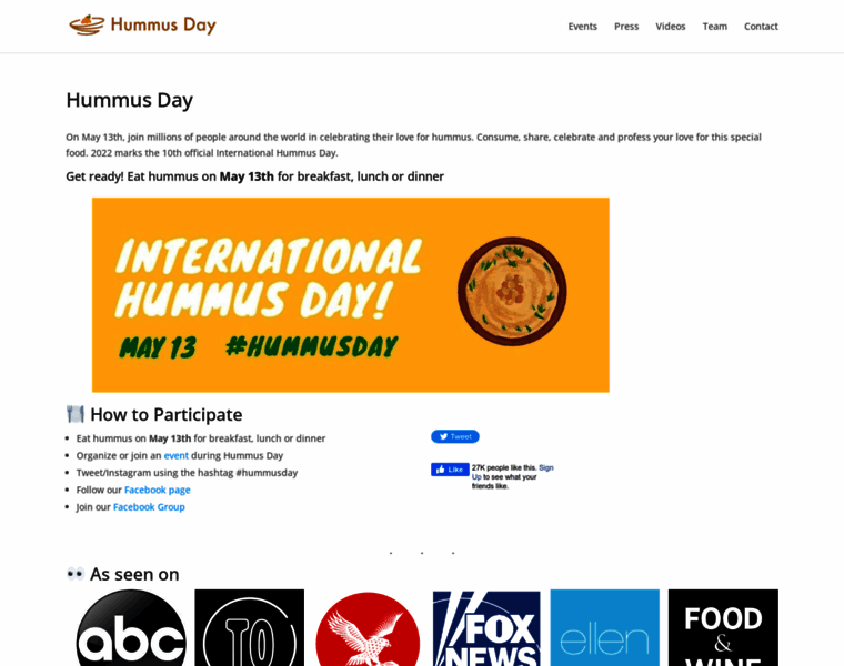 Hummusday.com thumbnail