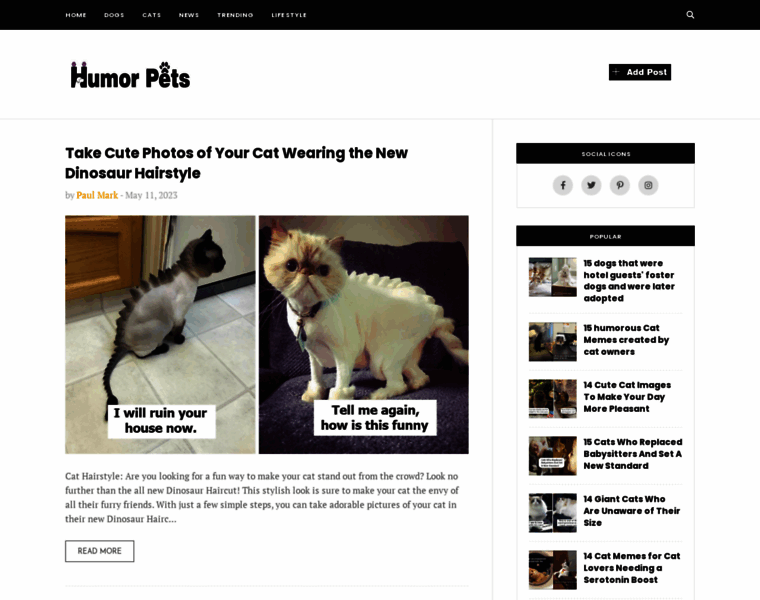 Humorpets.com thumbnail Humorpets.com thumbnail