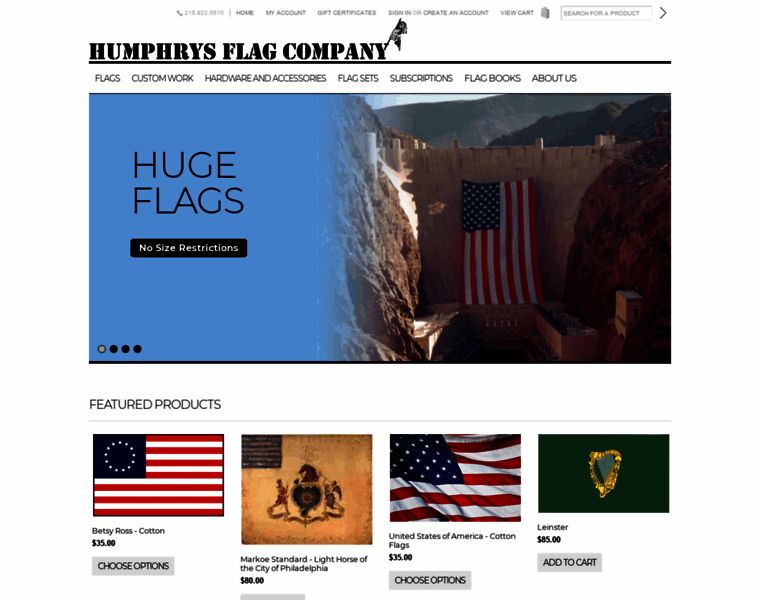 Humphrysflag.com thumbnail