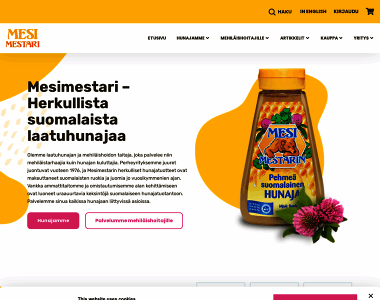 Hunajantuottajat.fi thumbnail