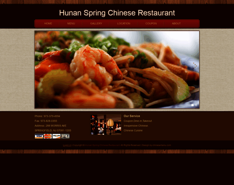 Hunanspringrestaurant.com thumbnail