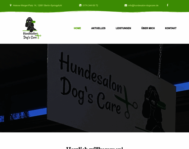 Hundesalon-dogscare.de thumbnail