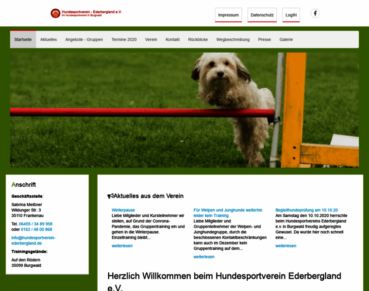Hundesportverein-ederbergland.de thumbnail