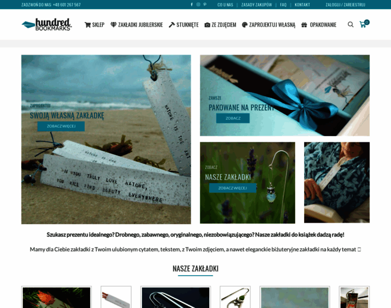 Hundredbookmarks.pl thumbnail