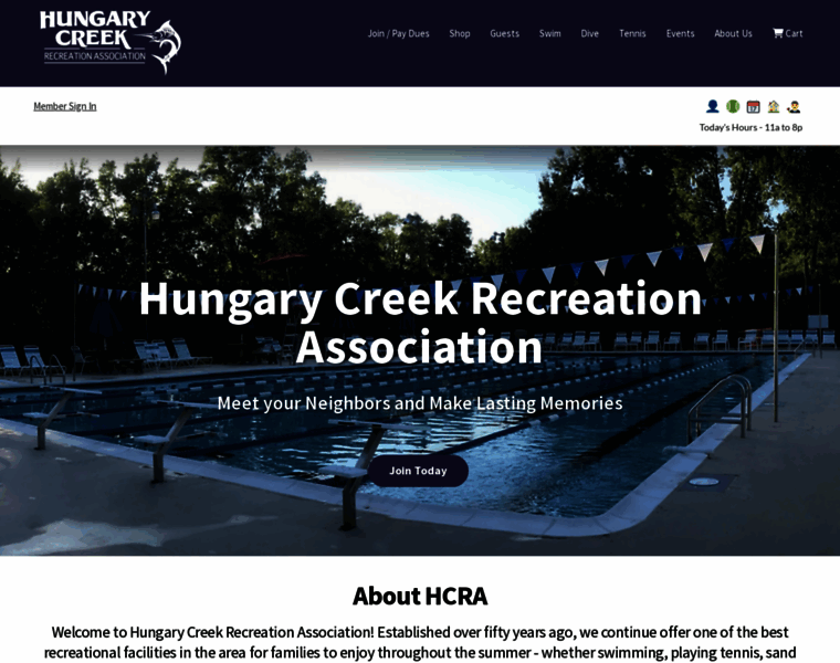 Hungarycreek.org thumbnail