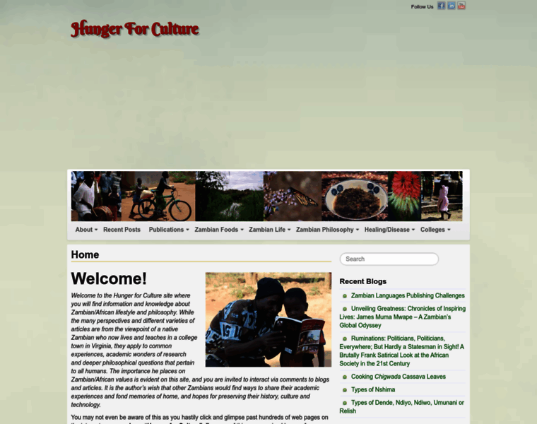 Hungerforculture.com thumbnail
