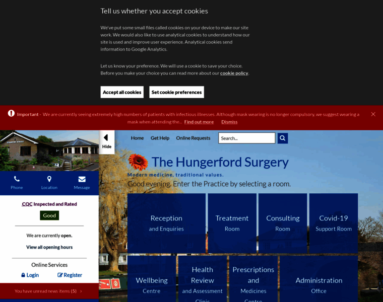 Hungerfordsurgery.co.uk thumbnail