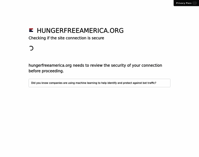 Hungerfreeamerica.org thumbnail
