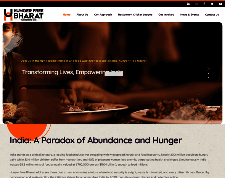 Hungerfreebharat.org thumbnail Hungerfreebharat.org thumbnail
