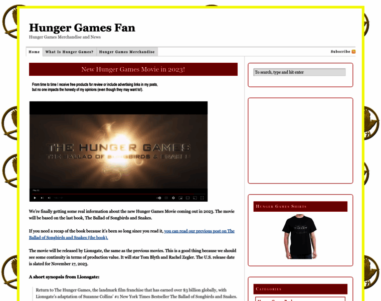 Hungergamesfan.com thumbnail