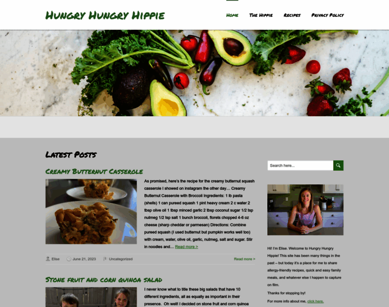 Hungryhungryhippie.com thumbnail