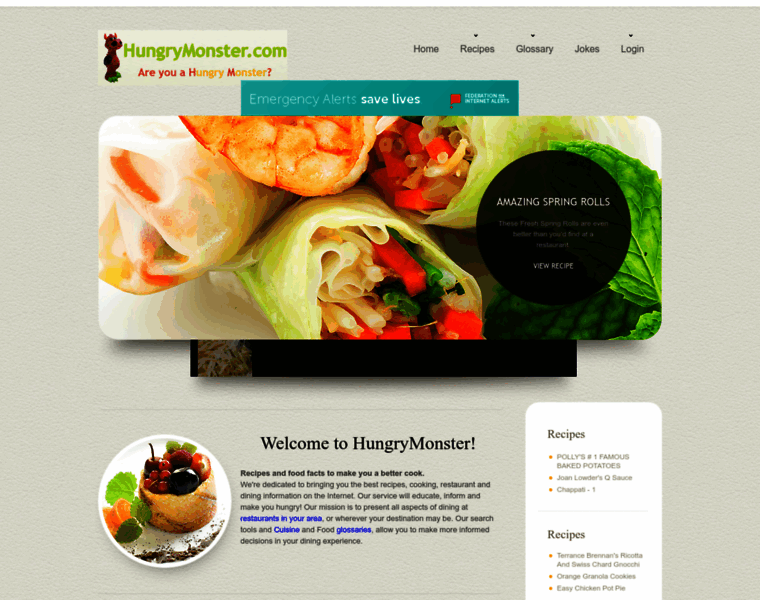 Hungrymonster.com thumbnail