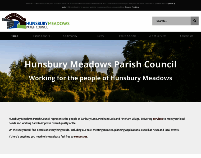 Hunsburymeadows.org.uk thumbnail