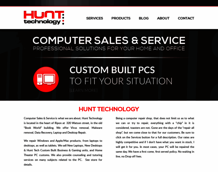 Hunt-technology.com thumbnail