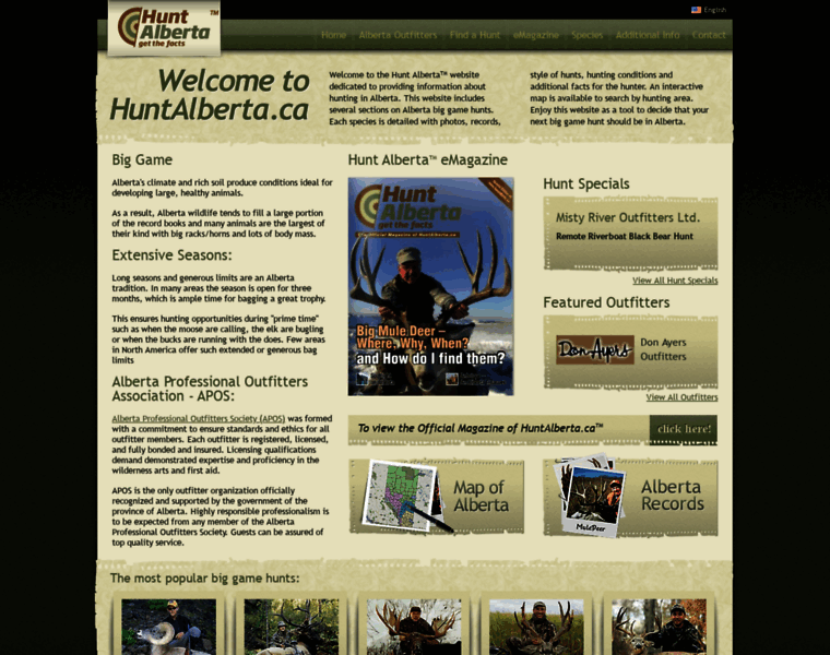 Huntalberta.ca thumbnail