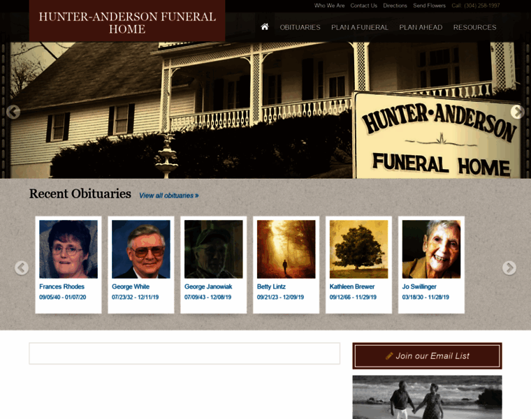 Hunter-andersonfuneralhome.com thumbnail