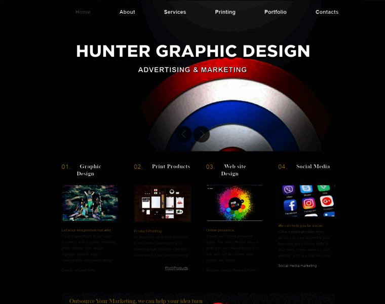 Huntergraphicdesign.com.au thumbnail