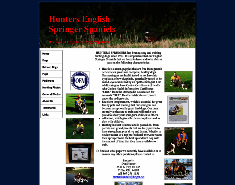 Huntersspringers.com thumbnail