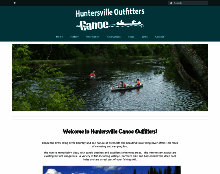 Huntersvillecanoeoutfitters.com thumbnail