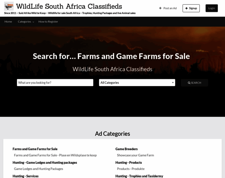 Hunting-africa.co.za thumbnail
