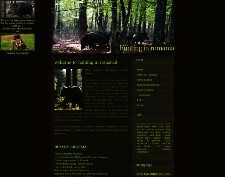 Hunting-in-romania.com thumbnail