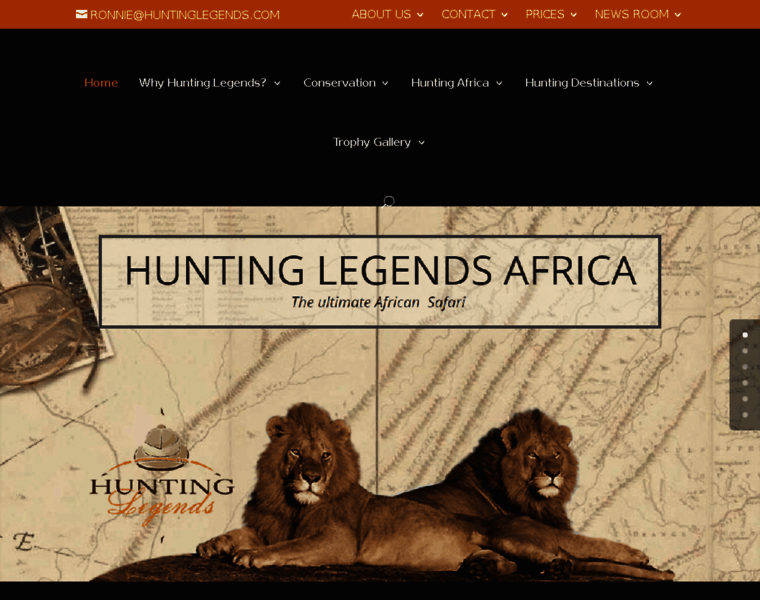 Huntinglegends.co.za thumbnail
