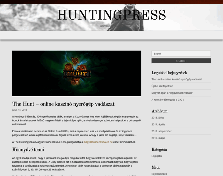 Huntingpress.eu thumbnail